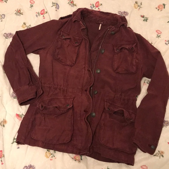 FREE PEOPLE MILITARY JACKET - Picture 7 of 8